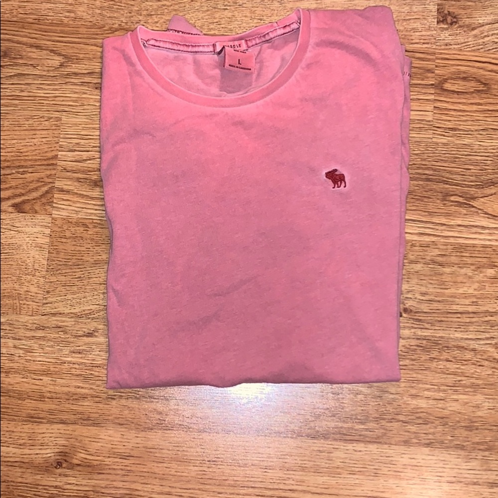 Men’s large salmon t-shirt
